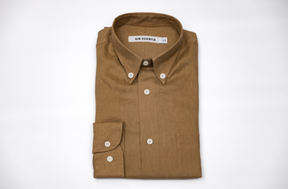 The Linen Button Down - Safari Tan